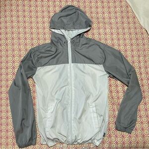 Beautiful Giant Hooded Windbreaker
